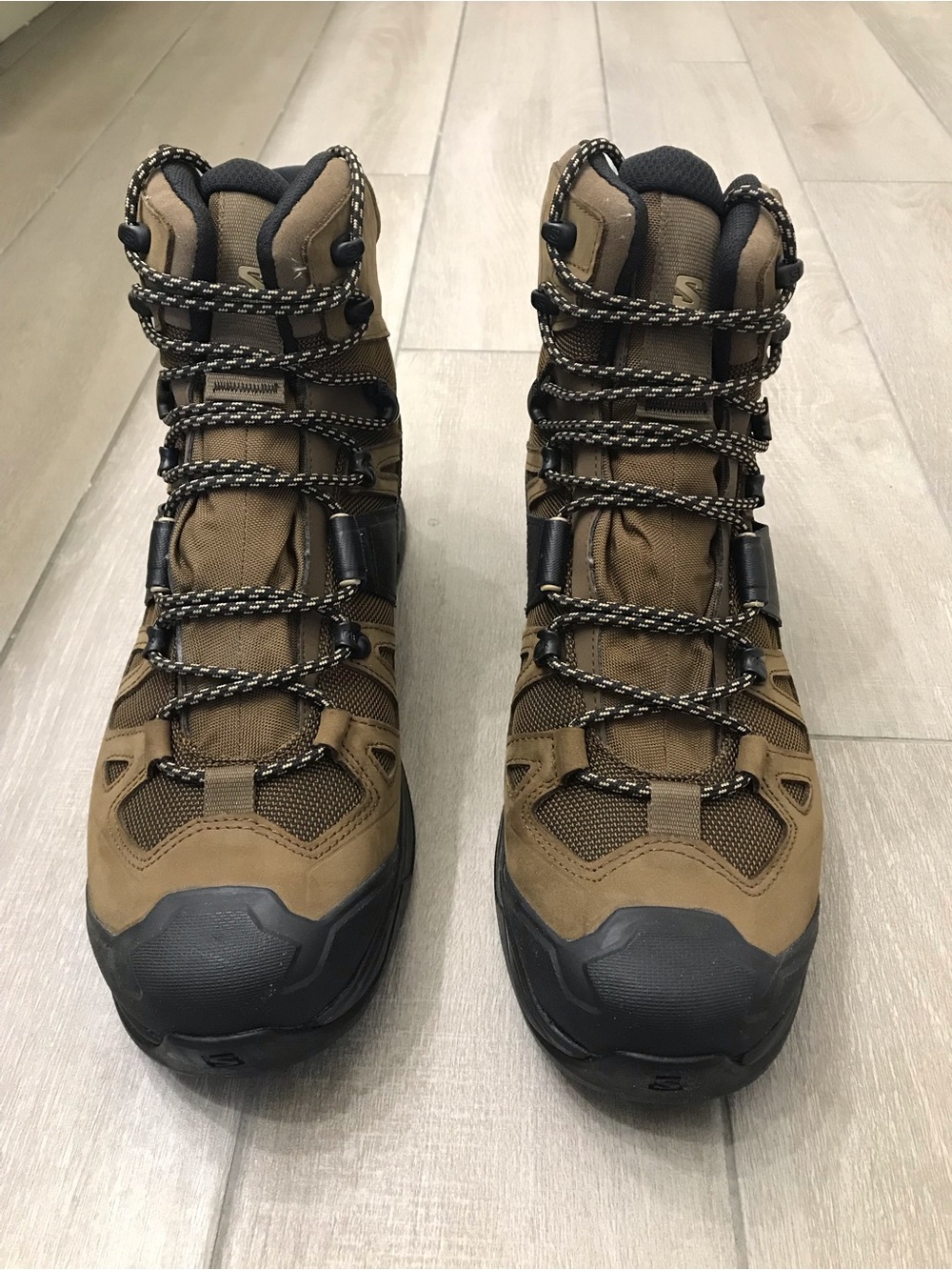 Salomon Quest 4 GTX Hiking Boots – Men’s Size 11.5 - Brown / Black